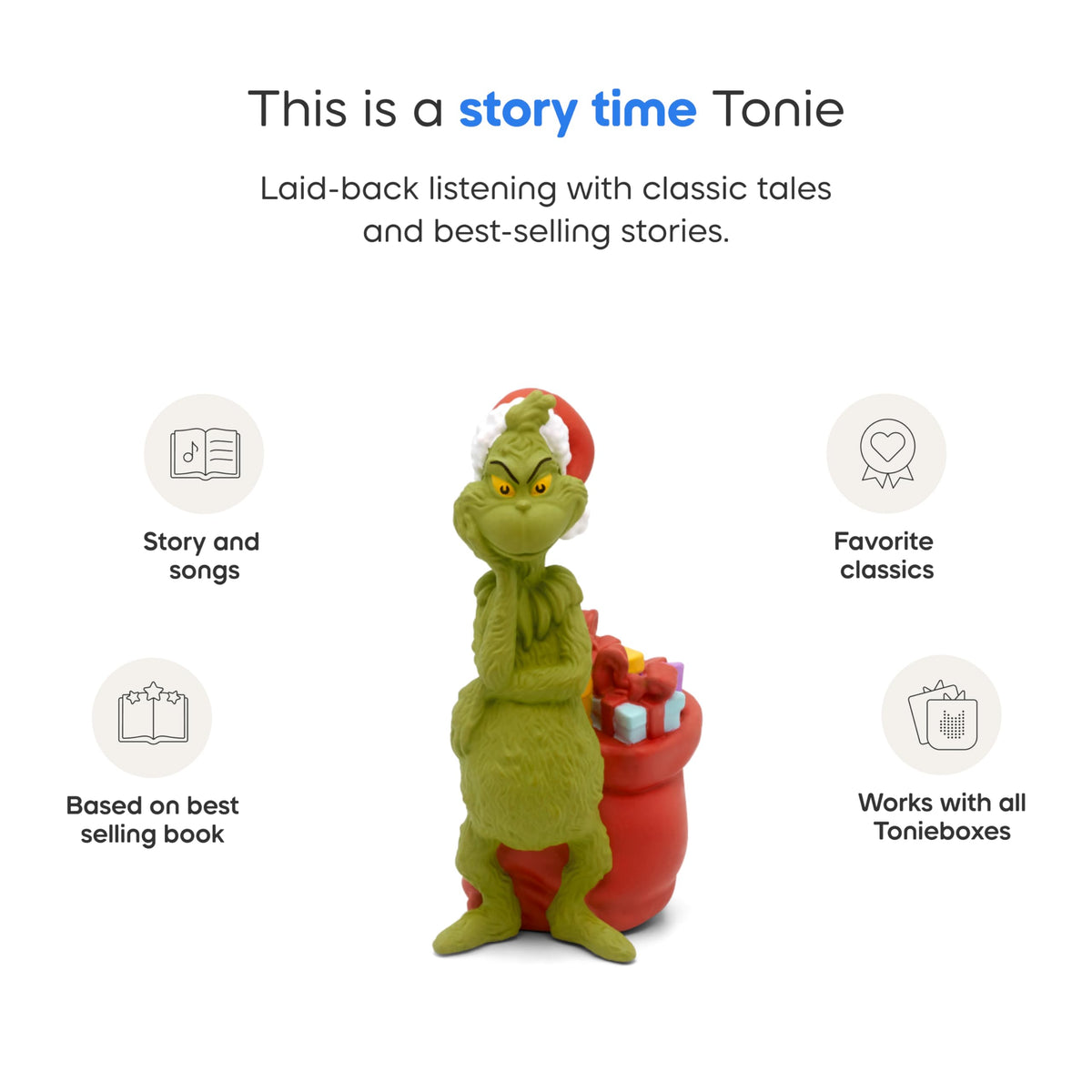 Tonies Grinch stories Cindy-Lou Who for early readers