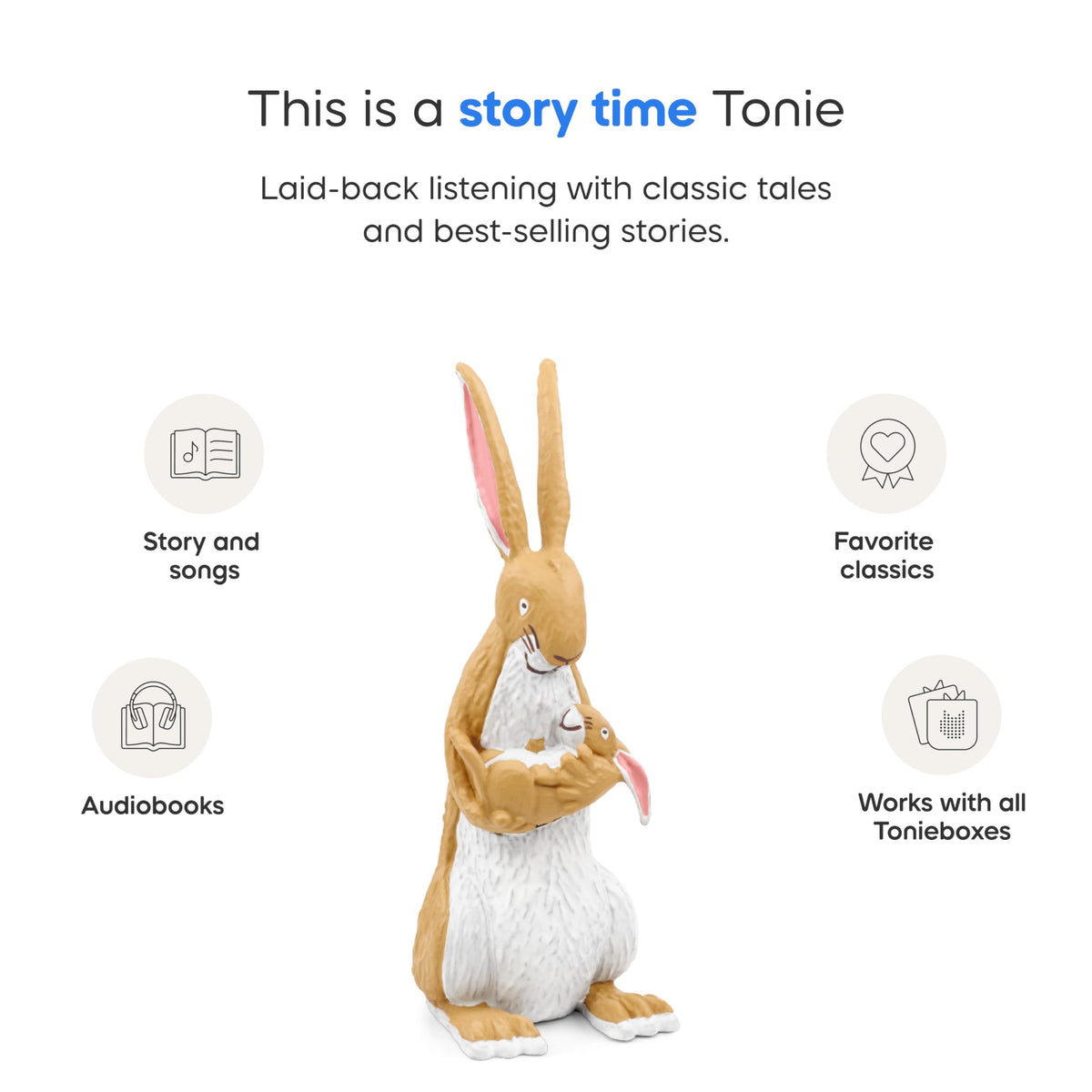 Tonies Guess How Much I Love You read-along enhances bedtime routine