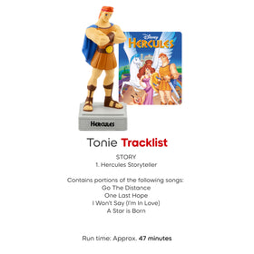 Tonies Hercules packaging front gift-ready for Disney fans