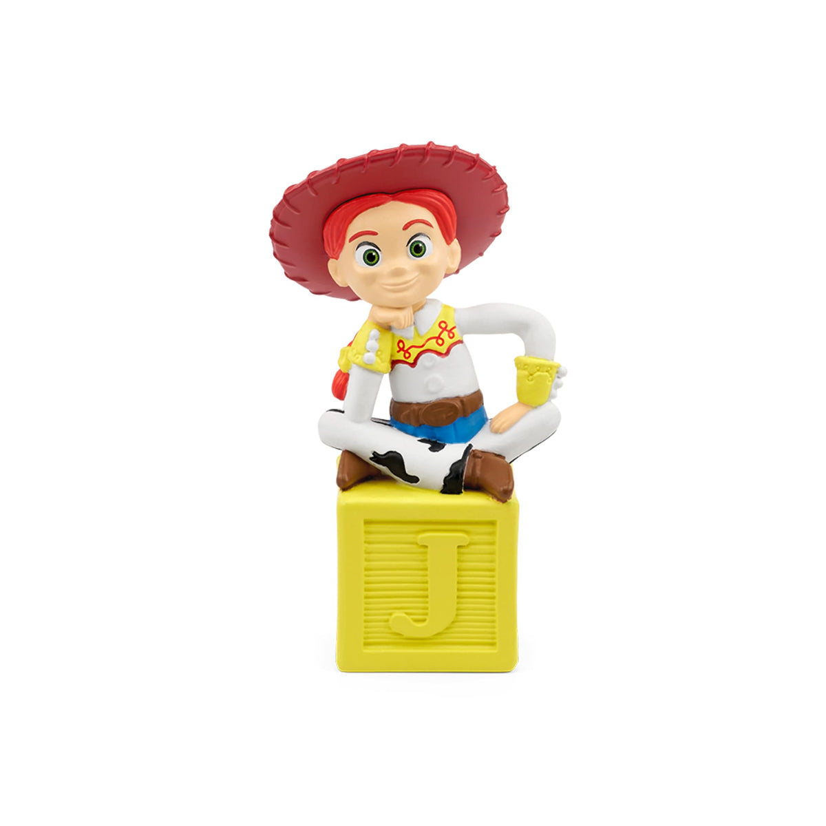 Tonies Jessie packaging shows easy setup for a collectible Toy Story character.