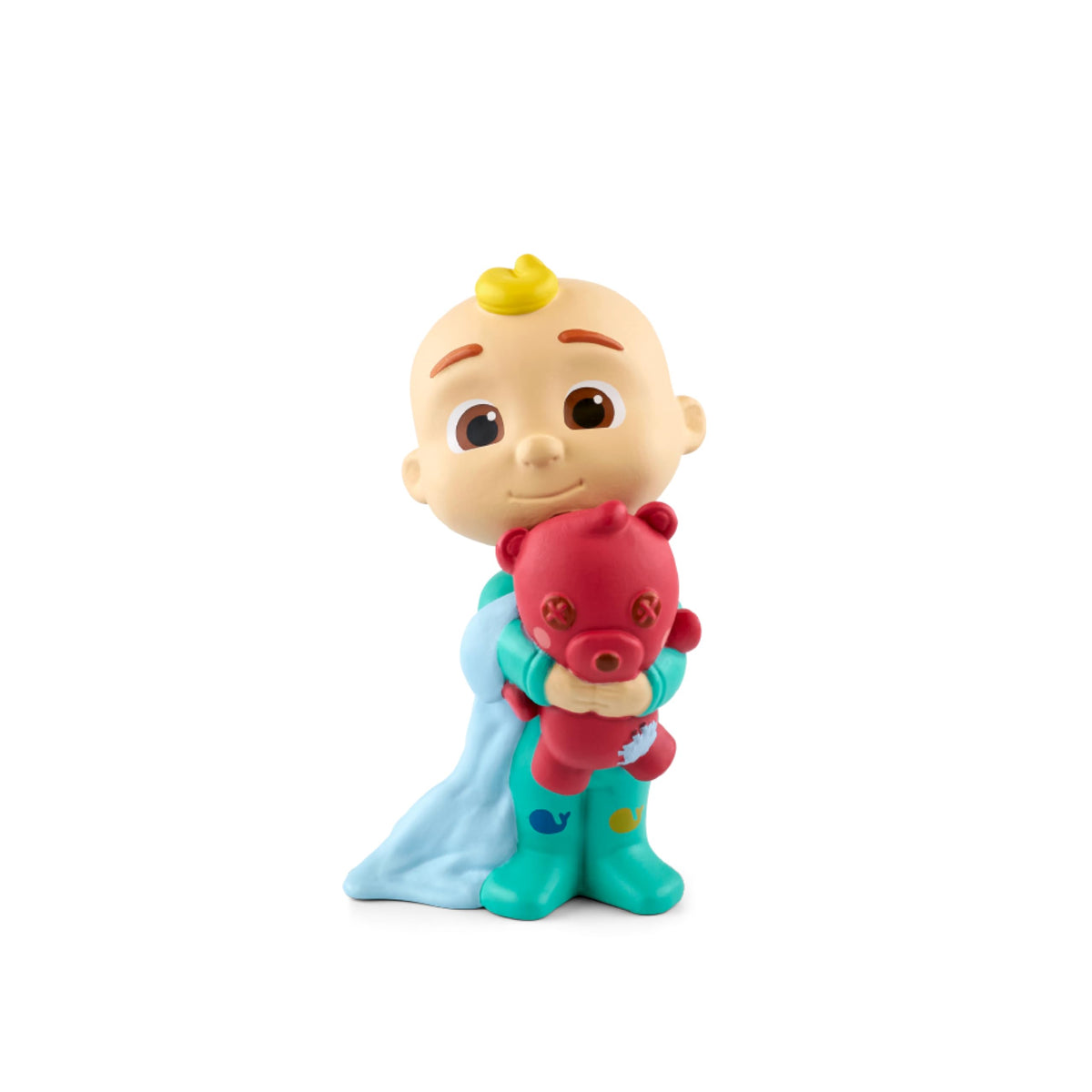 Tonies JJ bath-time songs accompany wash-up play and routines.