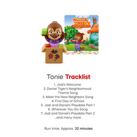Tonies Jodi Platypus story booklet for guided play sessions