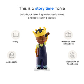 Tonies King of Kindergarten audio with six stories and one song.