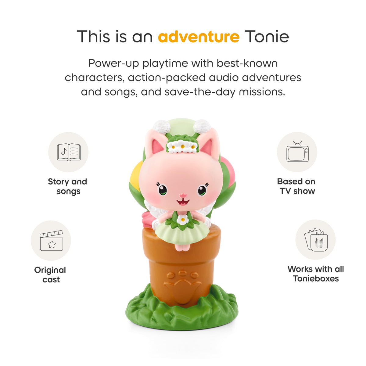 Tonies Kitty Fairy Episode 1 sleepover scene promoting friendship and trying new things.