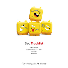 Tonies knock-knock-jokes-tonie captures classic knock-knock humor for young listeners.