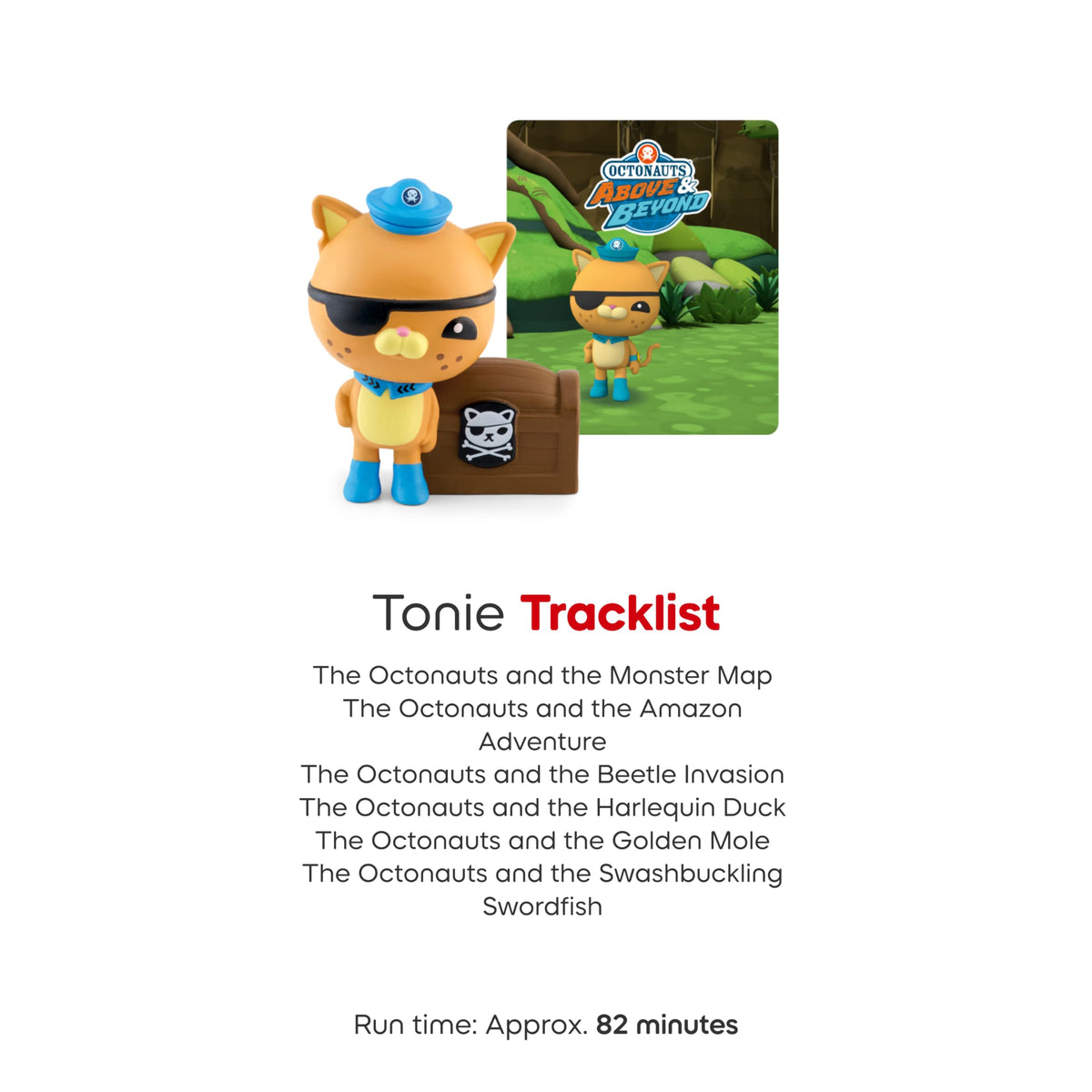 Tonies Kwazii golden mole tale image—six adventures for quiet time.