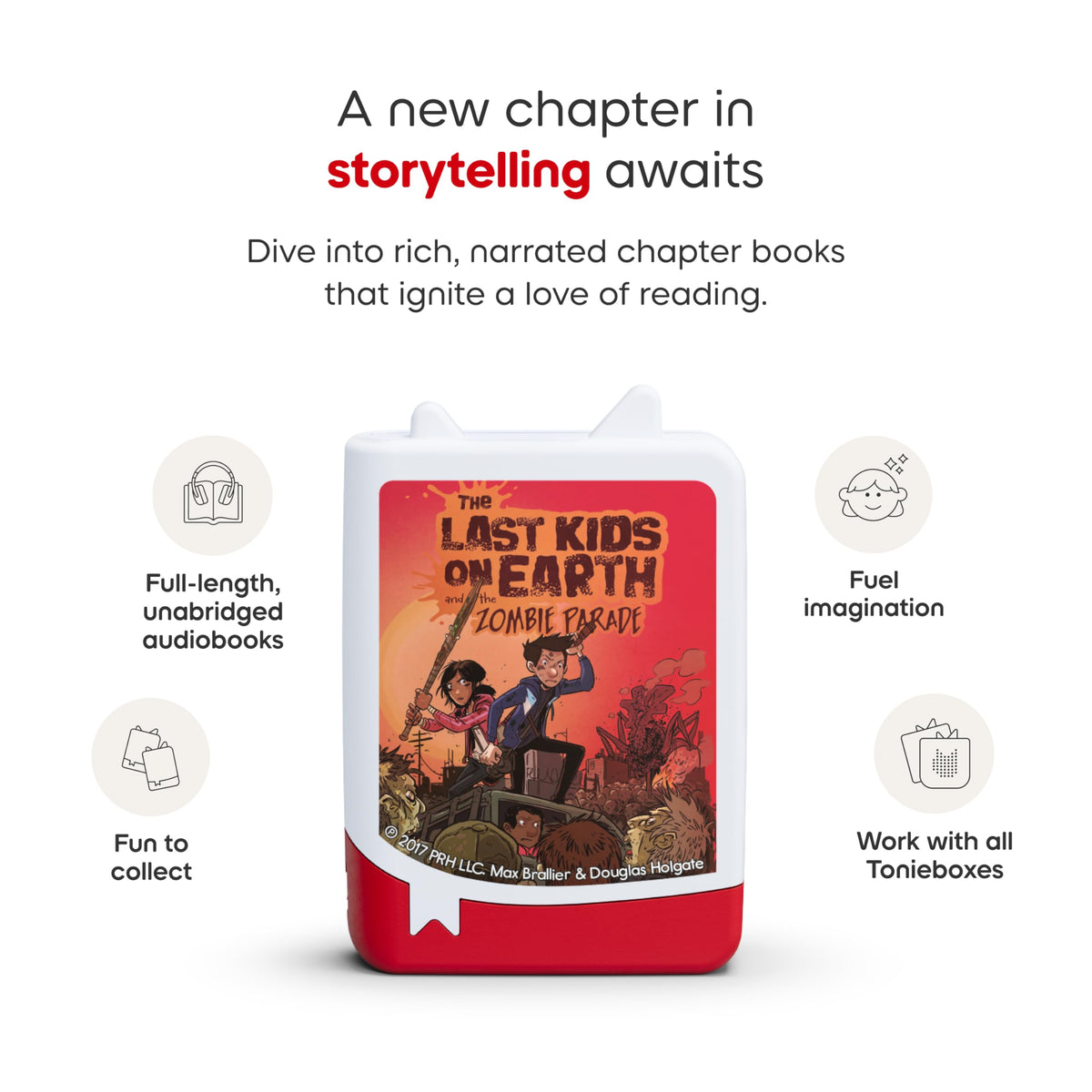 Tonies Last Kids on Earth disc 2 ready for bedtime storytelling