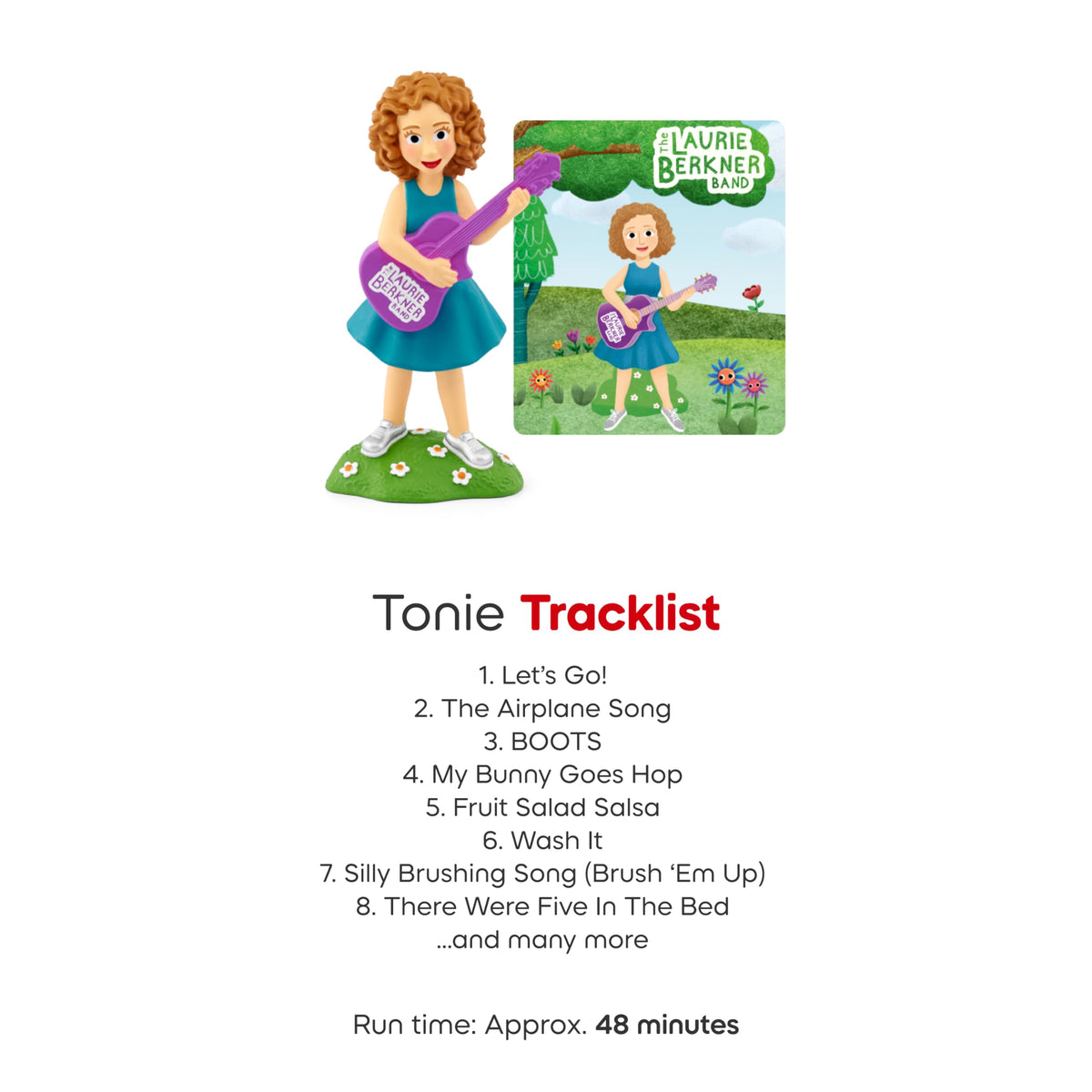 Track list preview of 22 songs from Laurie Berkner 2.