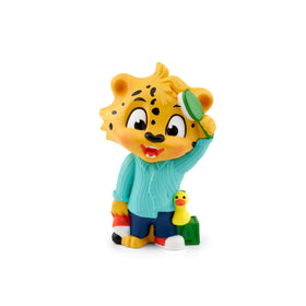 Tonies Leo's Day child using Toniebox to explore routines and stretches.