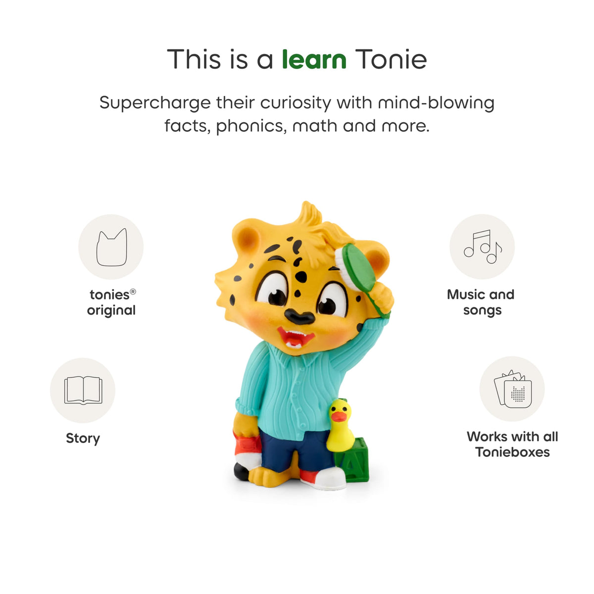 Tonies Leo's Day storytelling scene encouraging self-care and responsible habits.