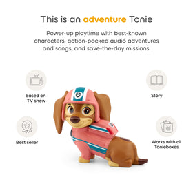 Tonies Liberty pups rescue scene encouraging cooperative play and role-playing.