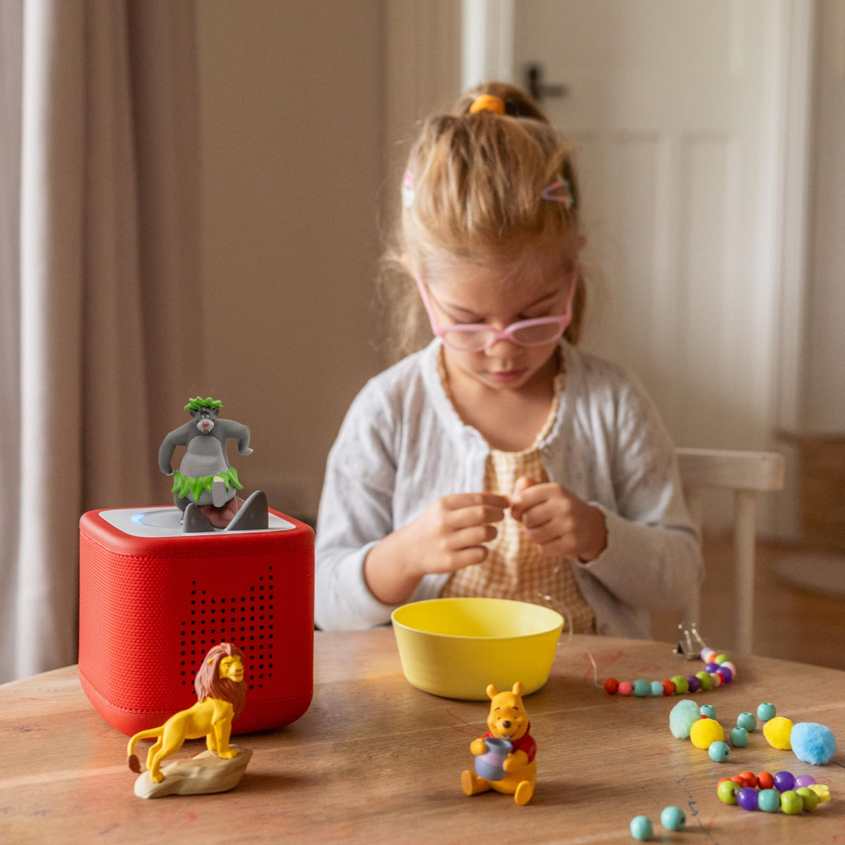 Lightning McQueen Tonie figurine ready for imaginative, independent storytelling.