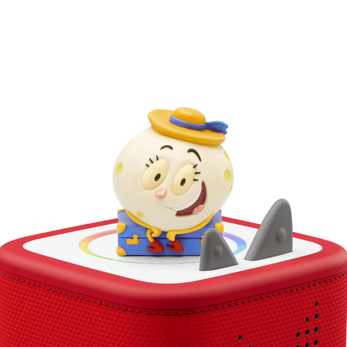 Tonies Luna figure in hand encourages imaginative travel stories