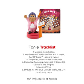 Dynamic tempo and instrument family exploration with Maestro for curious listeners.