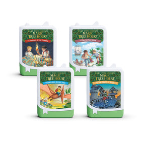 Tonies Magic Tree House Dinosaurs Before Dark cover sparks curiosity and imagination.