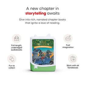 Tonies Magic Tree House Pirates Past Noon cover fuels imaginative journeys.
