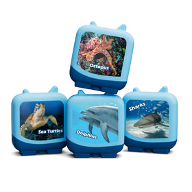 Tonies Marine Life dolphins cover: engaging learning stories for children during listening time