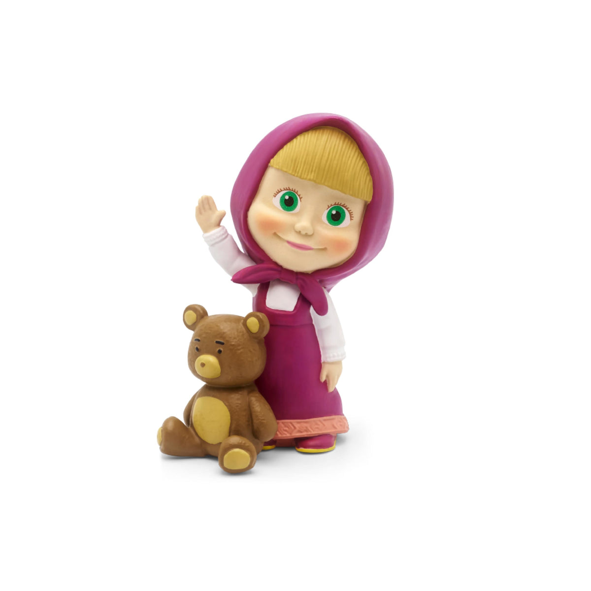 Tonies Masha & The Bear figurine details; sturdy, kid-friendly design for small hands.