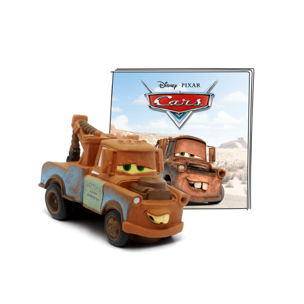 Tonies Mater figurine from Cars 2 sparks imaginative play and storytelling.