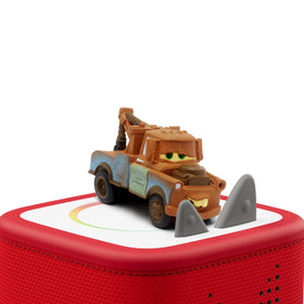 Tonies Mater jet-stunt show scene encourages adventurous play and role-play exploration.