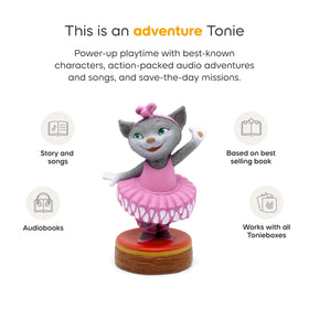 Tonies Mia content set—four songs and four stories in English.