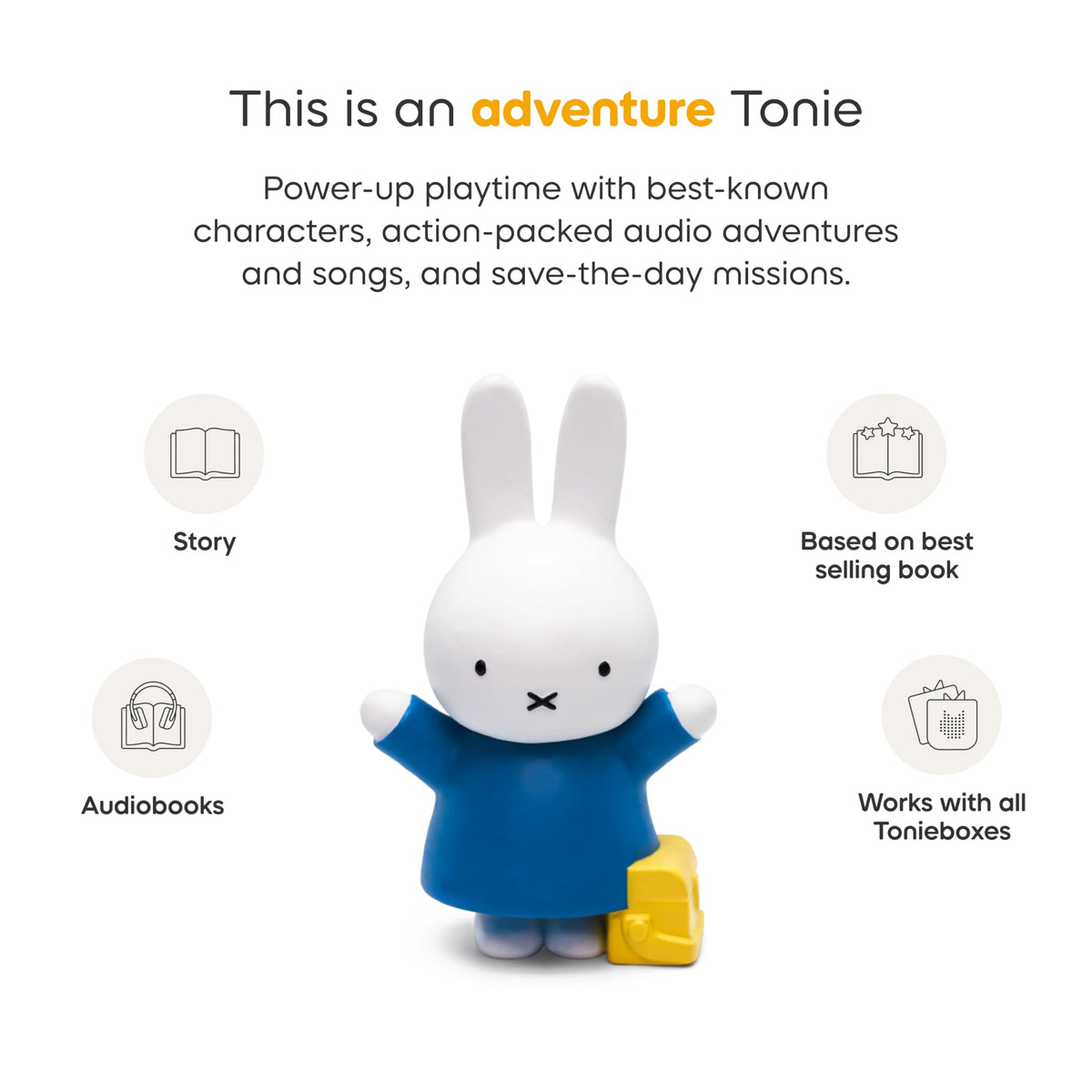 Tonies Miffy friendship theme highlighting shared play and family bonding