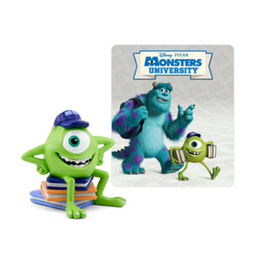 Tonies Mike Wazowski figurine ready for imaginative Monsters University listening sessions.