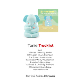 Tonies mindful minute scene invites brief calm moments during busy days.