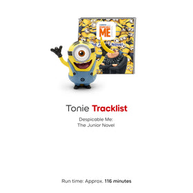 Tonies Minions playtime scene figurine encourages role-play adventures.