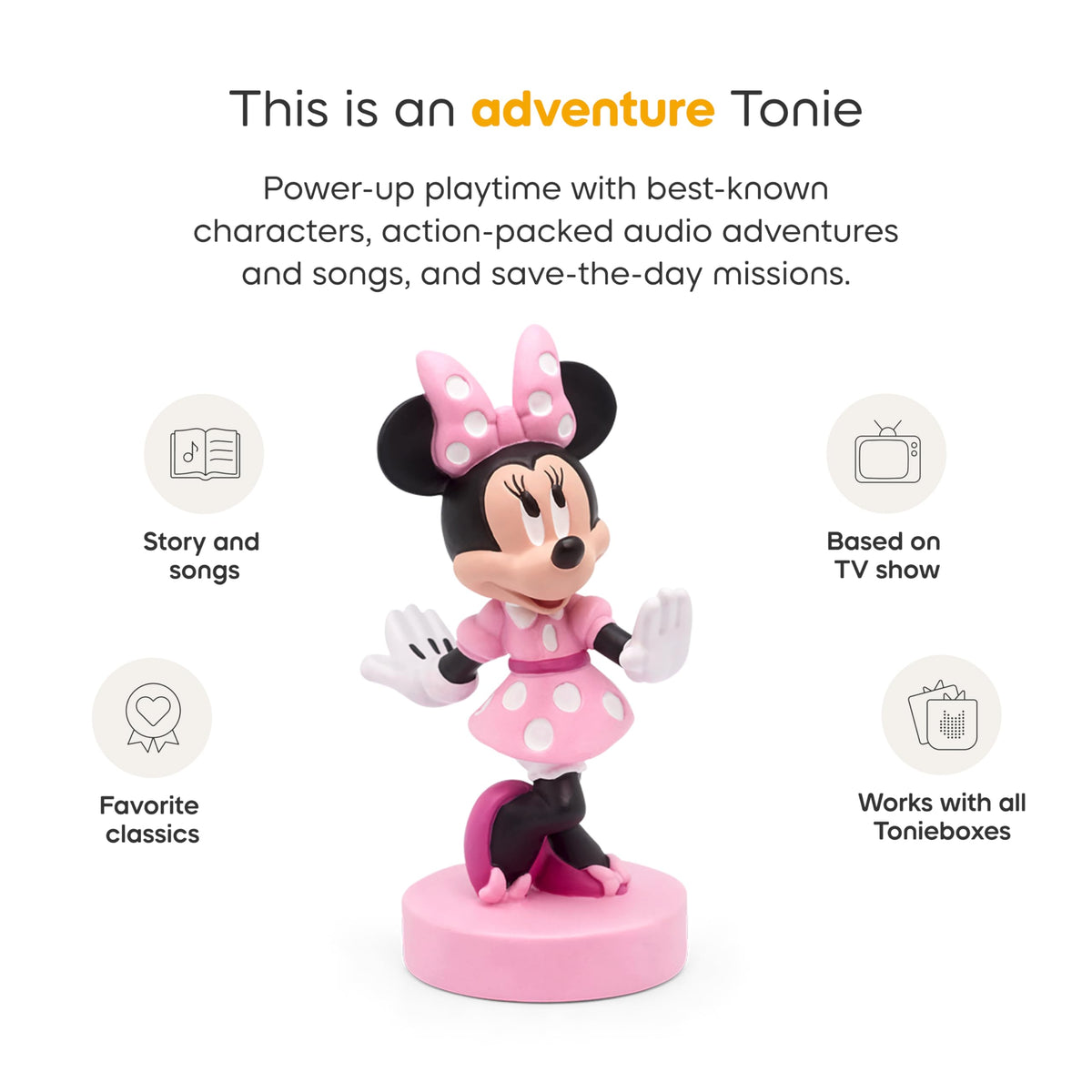 Box packaging image showing included songs, story, and age guidance.