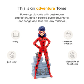 Tonies Miraculous tracklist origins indicates two origin stories for interactive listening.