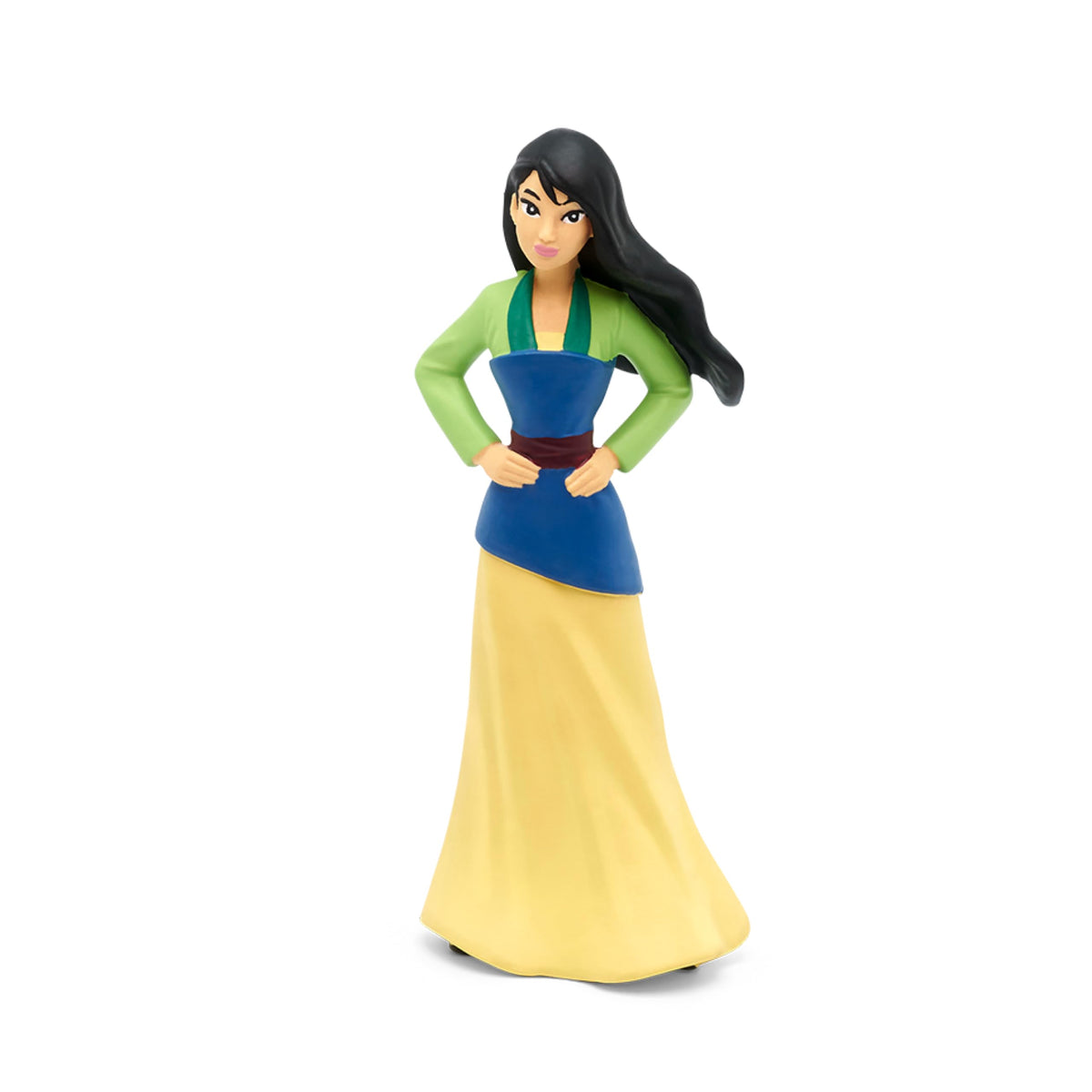 Tonies Mulan figurine on a Toniebox for easy listening sessions.