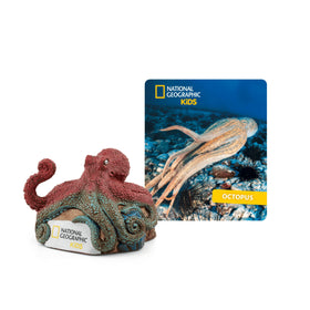 Tonies National Geographic Octopus Explorer figurine guides kids through ocean life