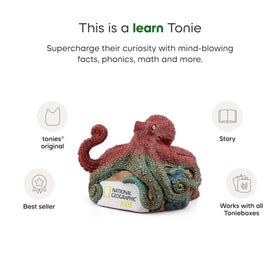 Tonies hall of fame octopus content inspires curious minds