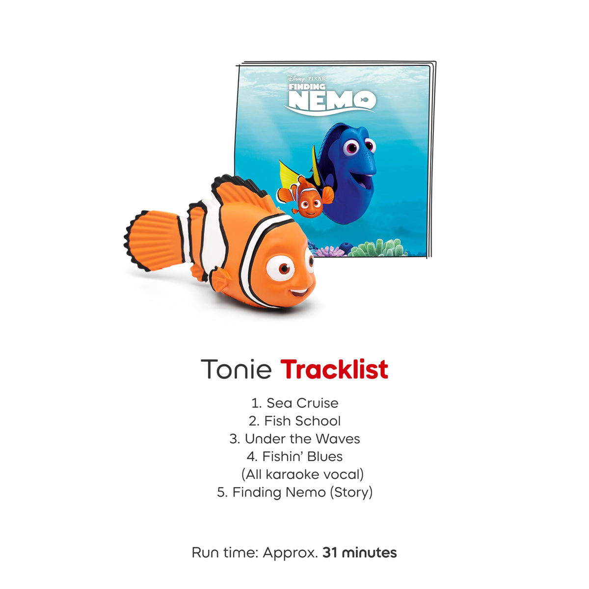 Tonies Nemo under the waves scene, for engaging audio stories.