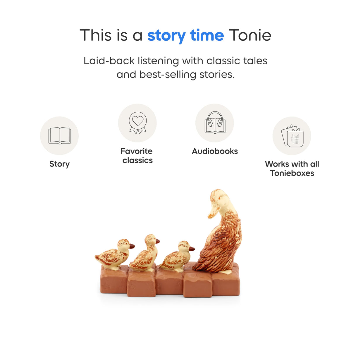 Tonies One Morning in Maine audio story image perfect for car rides.