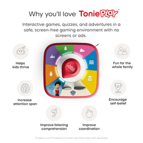 Tonies Paw Patrol Tonieplay game prompts questions across rounds