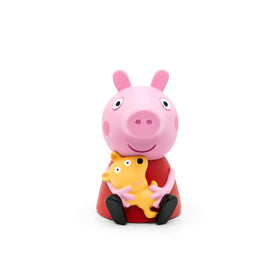 Tonies Peppa Pig audio toy enables holiday-themed storytelling and family bonding moments.