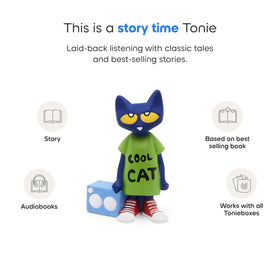 Tonies Pete the Cat with story collection offers audio adventures.