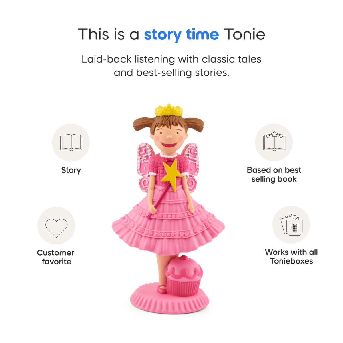Tonies Pinkalicious figurine explores school-rule stories for curious kids
