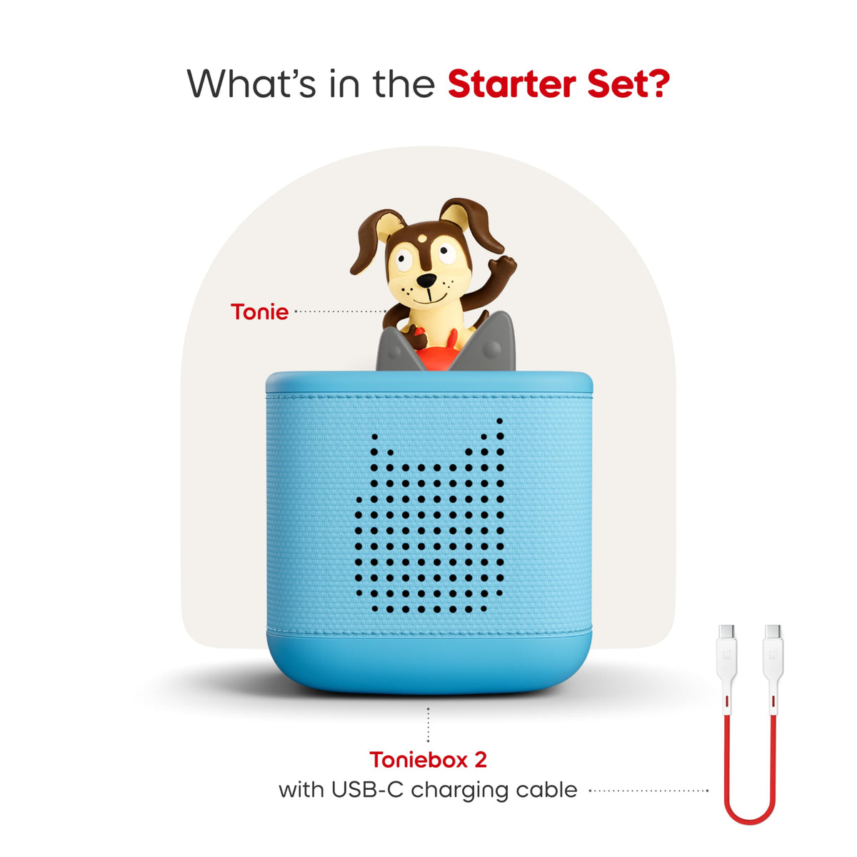 Playtime Puppy Tonie invites imaginative storytelling and interactive adventures.
