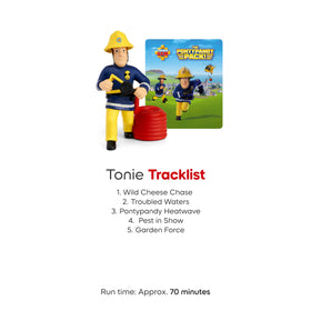 Tonies Pontypandy Pack 70-minute audio collection for extended listening.
