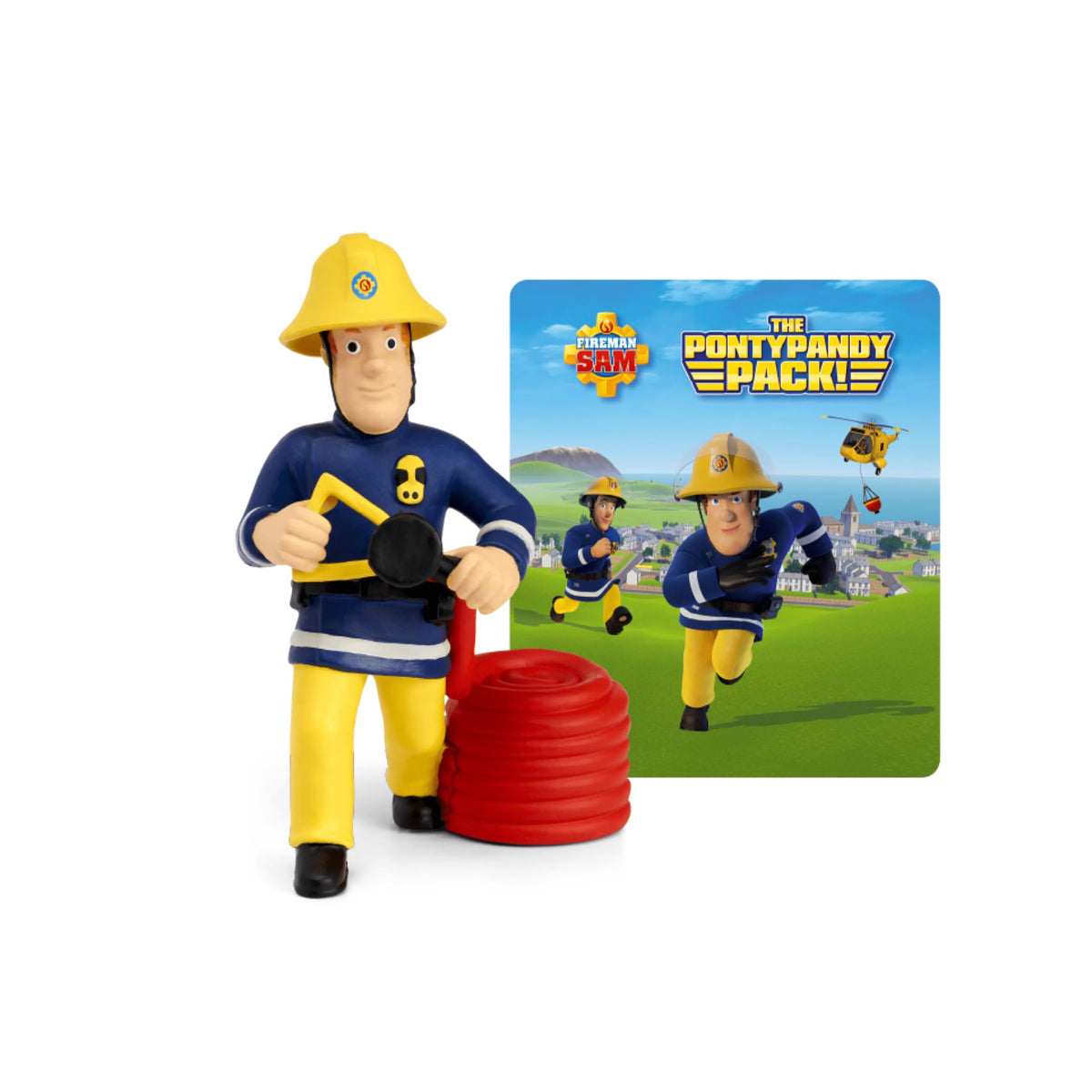 Tonies Pontypandy Pack Fireman Sam figurine for screen-free storytelling.