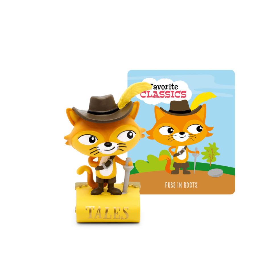 Tonies Puss N' Boots character toy for immersive stories on the Toniebox