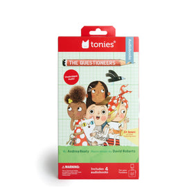 Tonies Questioneers educational storytelling illustration for curious listeners