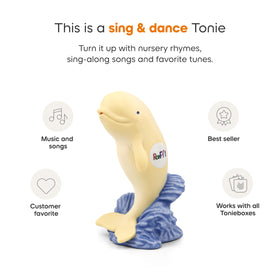 Tonies Raffi music set featuring favorites to spark family sing-alongs.