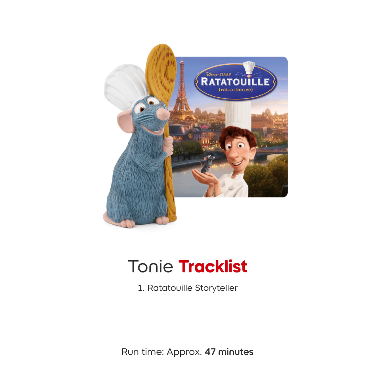 Tonies Remy mini-figurine package, compact collectible for on-the-go play.