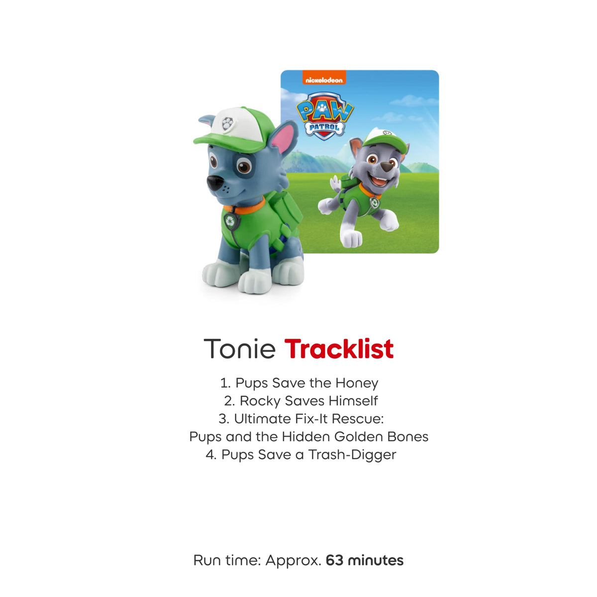 Rocky action scenes and recycling-themed adventures for kids.