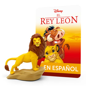 Tonies Simba figura león, ideal para iniciar historias en español con la Toniebox.
