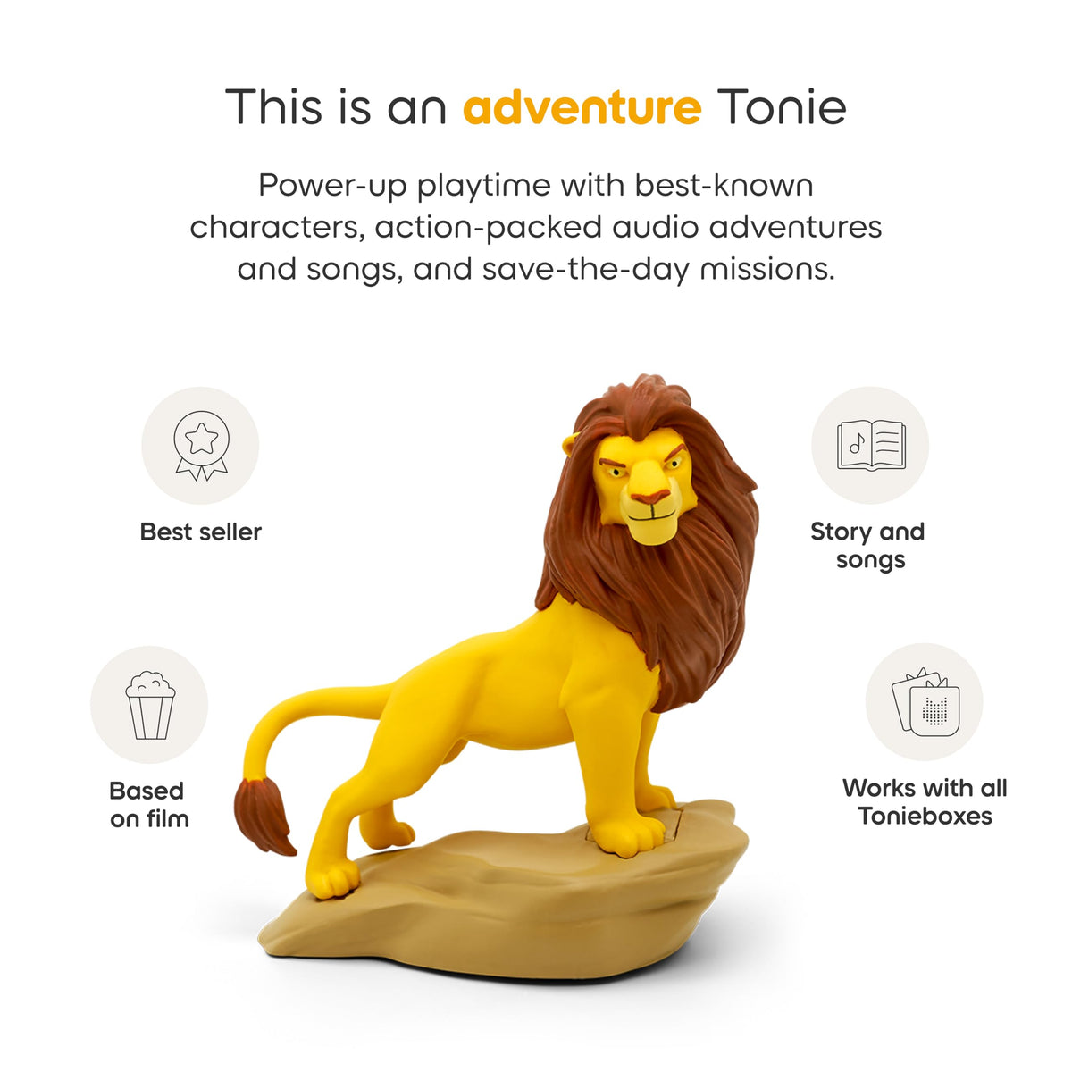 Simba cant-wait-to-be-king track energizes playtime.